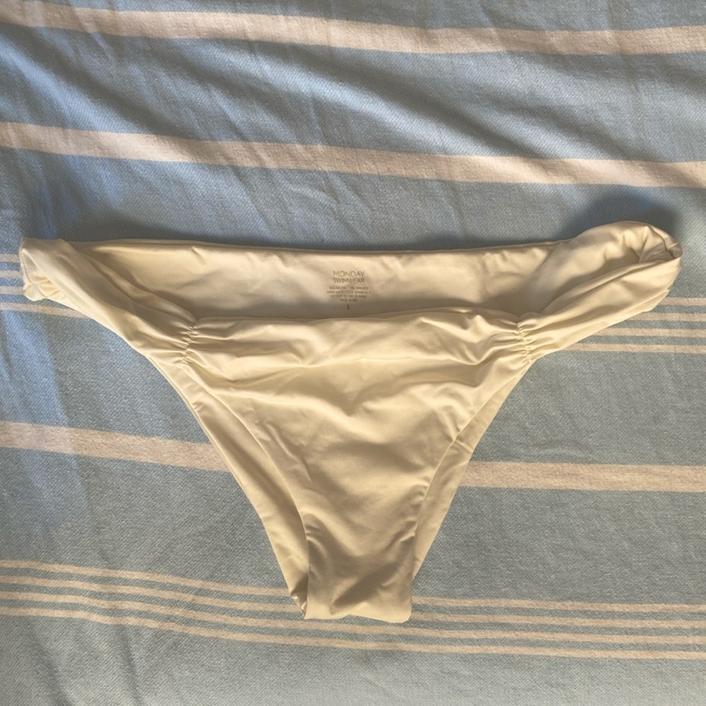 Monday Swimwear Clovelly Bottom Ivory